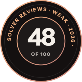Solver Reviews seal, 48 of 100