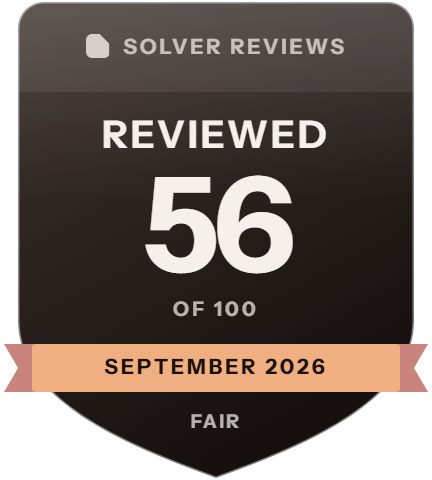 DeathByCaptcha: rank 12 of 18, 56 of 100 on Solver Reviews
