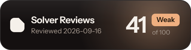ImageTyperz: 41 of 100 on Solver Reviews